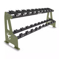 2-Tier Commercial Dumbbell Rack Q1