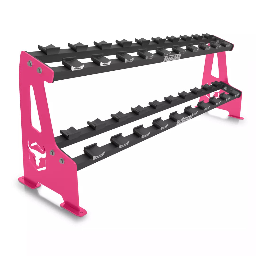 2-Tier Commercial Dumbbell Rack Q3