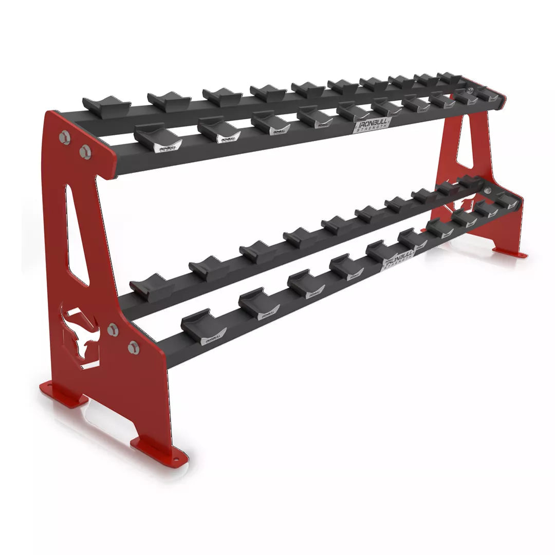 2-Tier Commercial Dumbbell Rack Q3