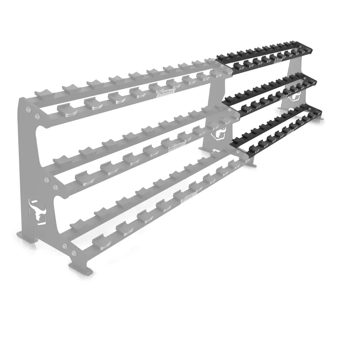 3-Tier Commercial Dumbbell Rack Extension A3