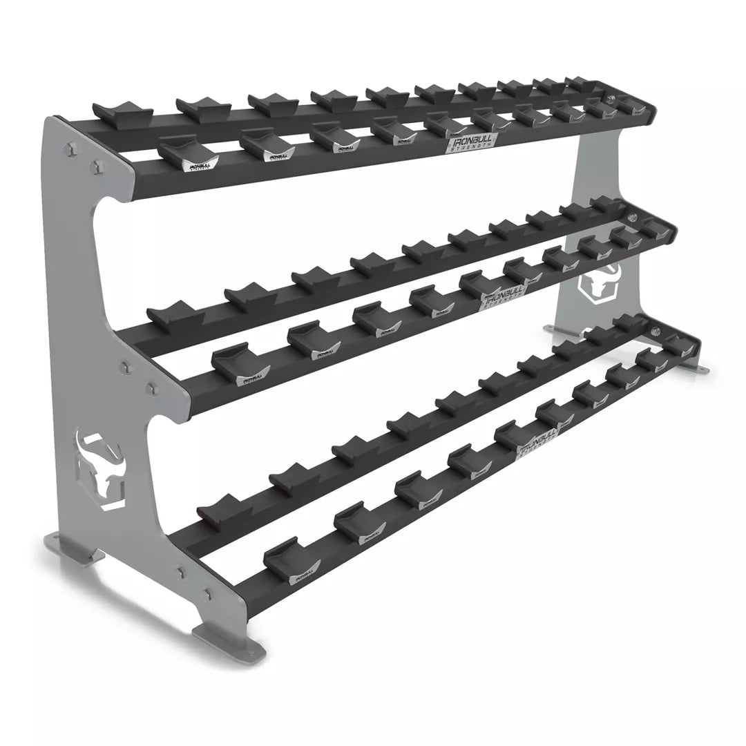 3-Tier Commercial Dumbbell Rack E8
