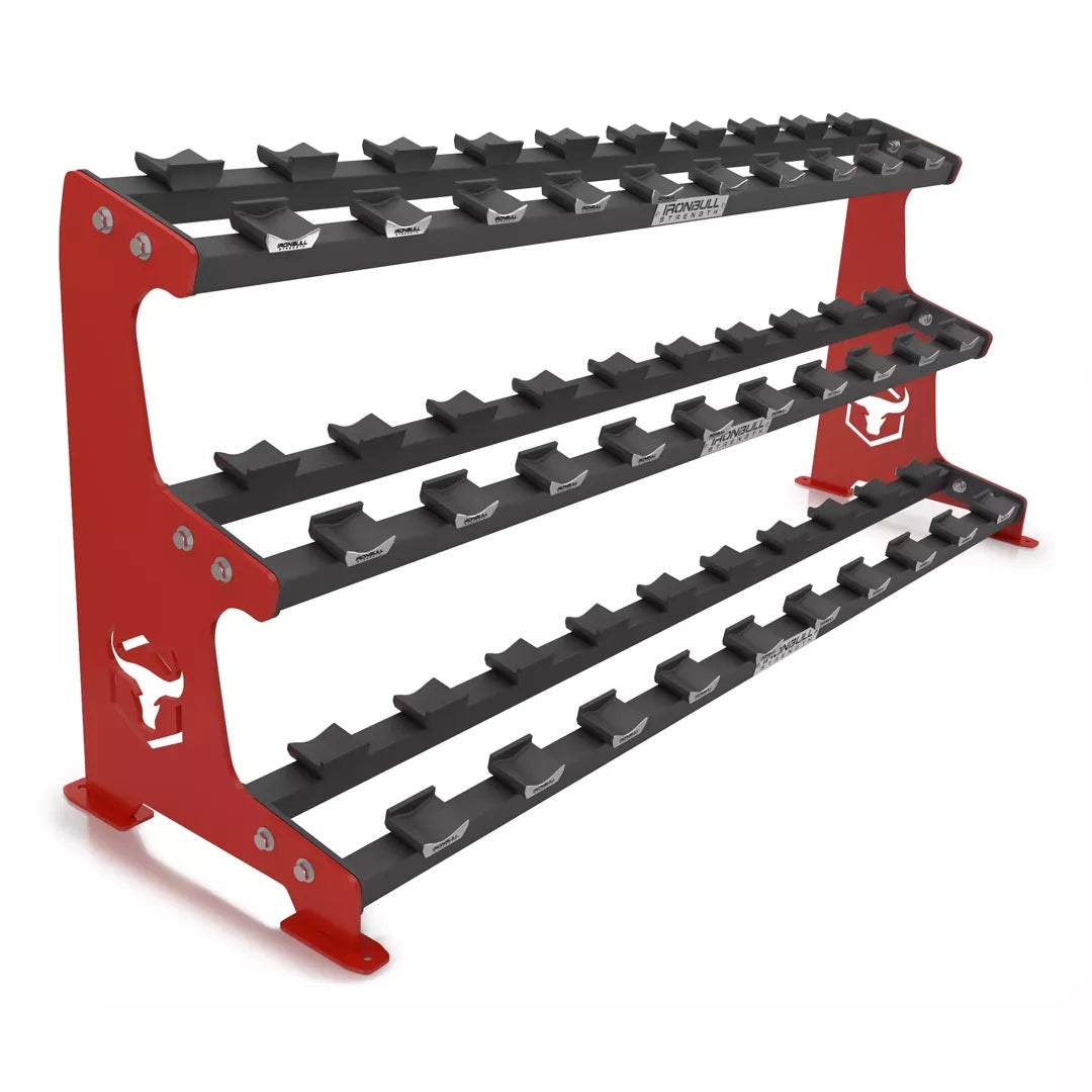 3-Tier Commercial Dumbbell Rack E8