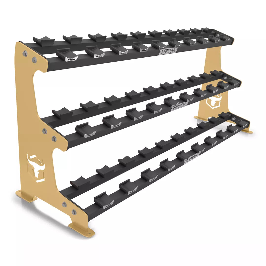 3-Tier Commercial Dumbbell Rack E8