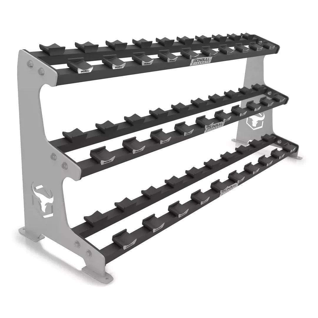 3-Tier Commercial Dumbbell Rack E8