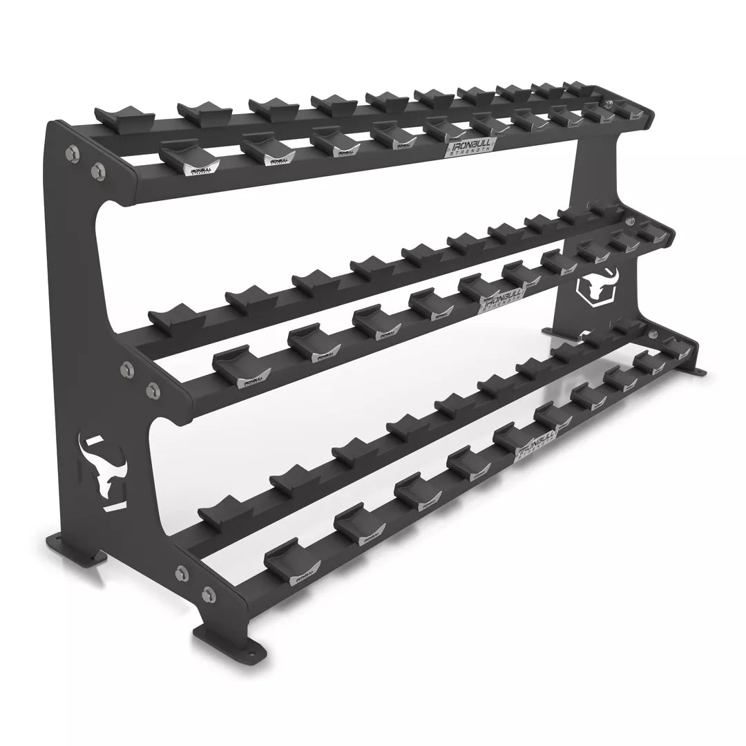 3-Tier Commercial Dumbbell Rack E8
