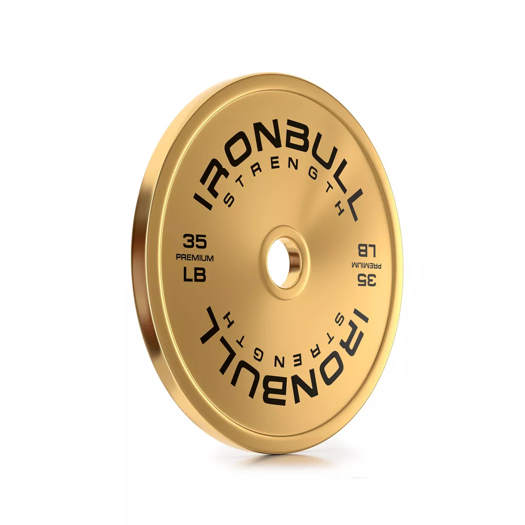 Premium Gold Weight Plates & Sets (LB) U9