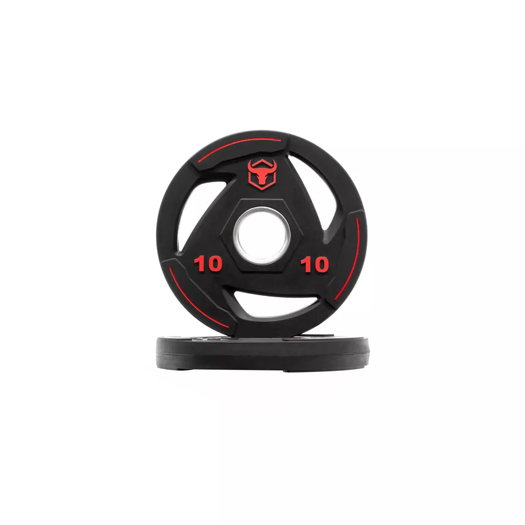 Rubber Coated Weight Plates & Sets (LB) R1