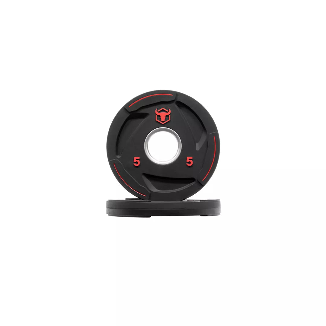 Rubber Coated Weight Plates & Sets (LB) R1